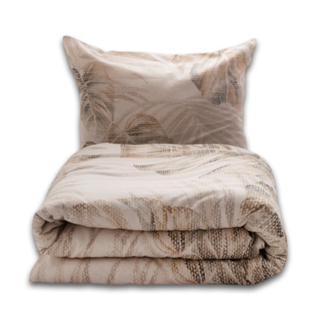 Pościel lniana LINEN druk(220x200+30-1,70x80+20-2)