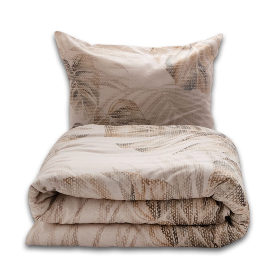 Pościel lniana LINEN druk(220x200+30-1,70x80+20-2)
