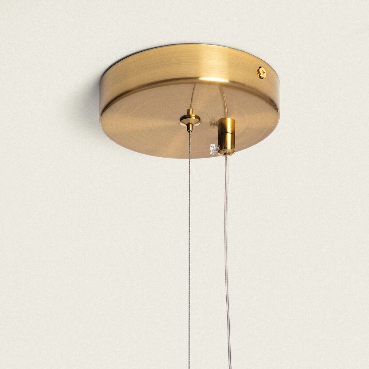 Lampa Wisząca LED 7W Metal i Szkło Aba