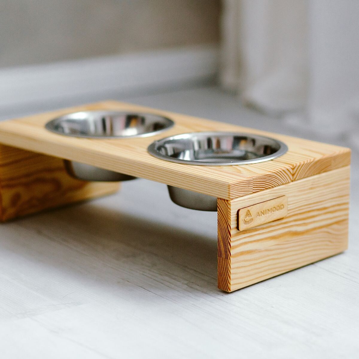 Animood Stojak na miski Gloria rozmiar: S, kolor: naturalny