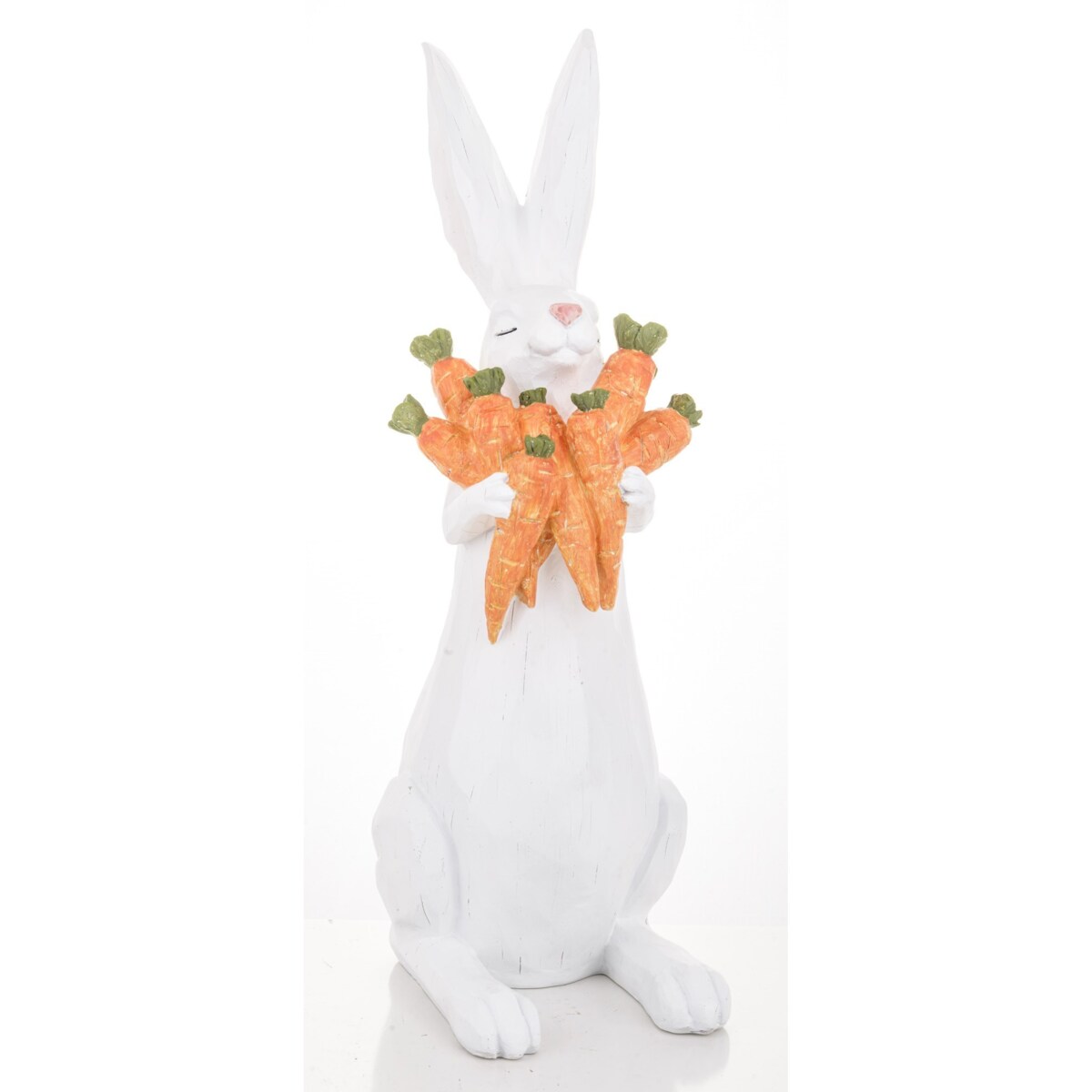 Dekoracja - króliczek z marchewkami 43x15x24 cm