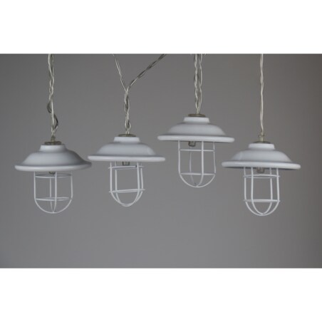 Dekoracyjny łańcuch na baterie do pokoju 10 LED 2,1m do pokoju ciepła