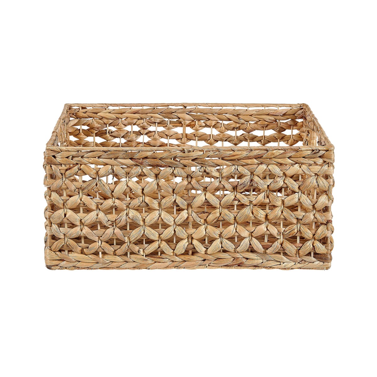 Zestaw 3 koszy z hiacyntu wodnego naturalny MINNOW