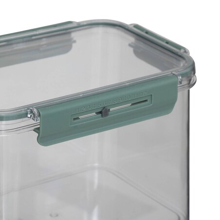 Hermetyczny pojemnik na żywność PP NEO z datownikiem, 2500 ml