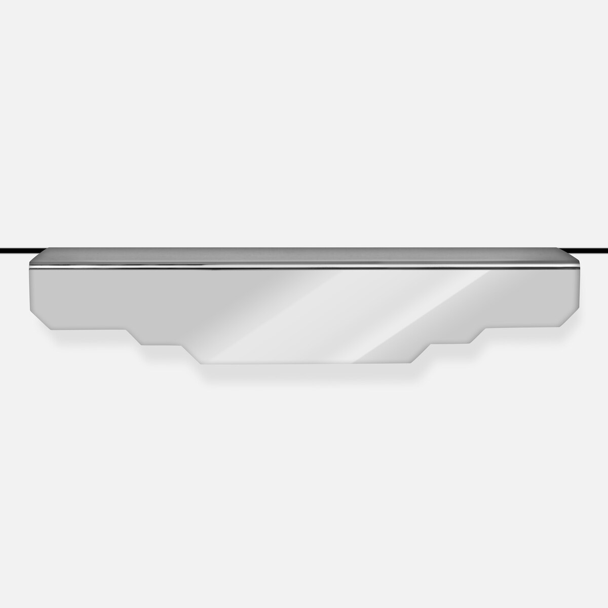 KARLA SILVER uchwyt meblowy krawędziowy srebrny polerowany lakierowany