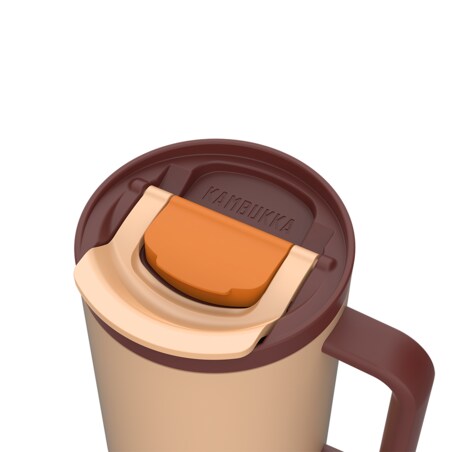 Kubek termiczny ze słomką 950ml Rio - Almond Dream