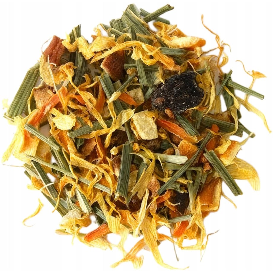 Sypana herbata owocowa DOLCE VITA jabłka winogrona papaja 120g premium