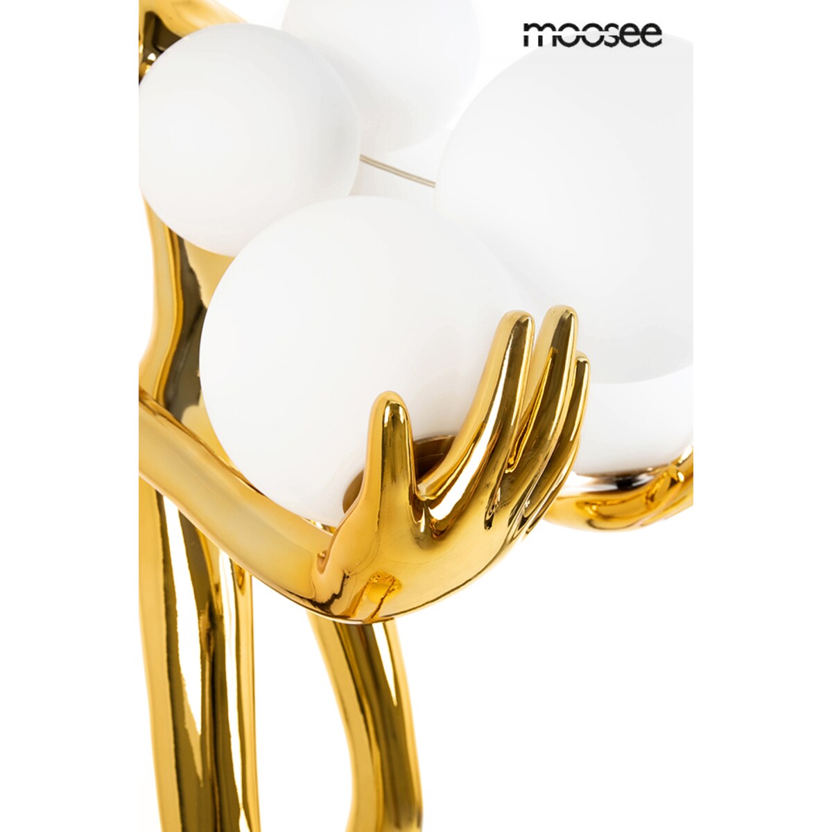 MOOSEE lampa podłogowa HUMAN GOLD PREMIUM