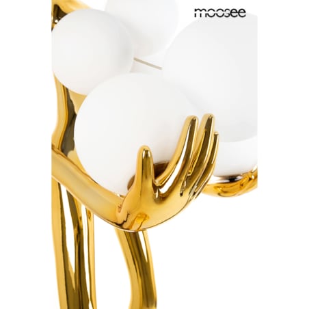 MOOSEE lampa podłogowa HUMAN GOLD PREMIUM