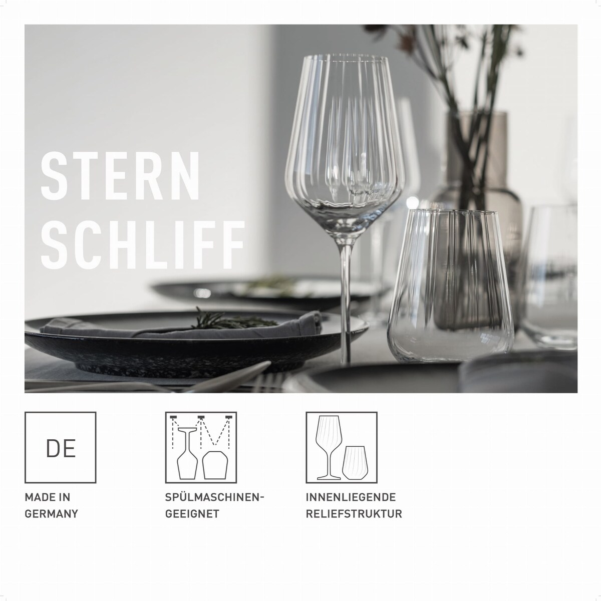 Zestaw 2 kieliszków do białego wina Sternschliff