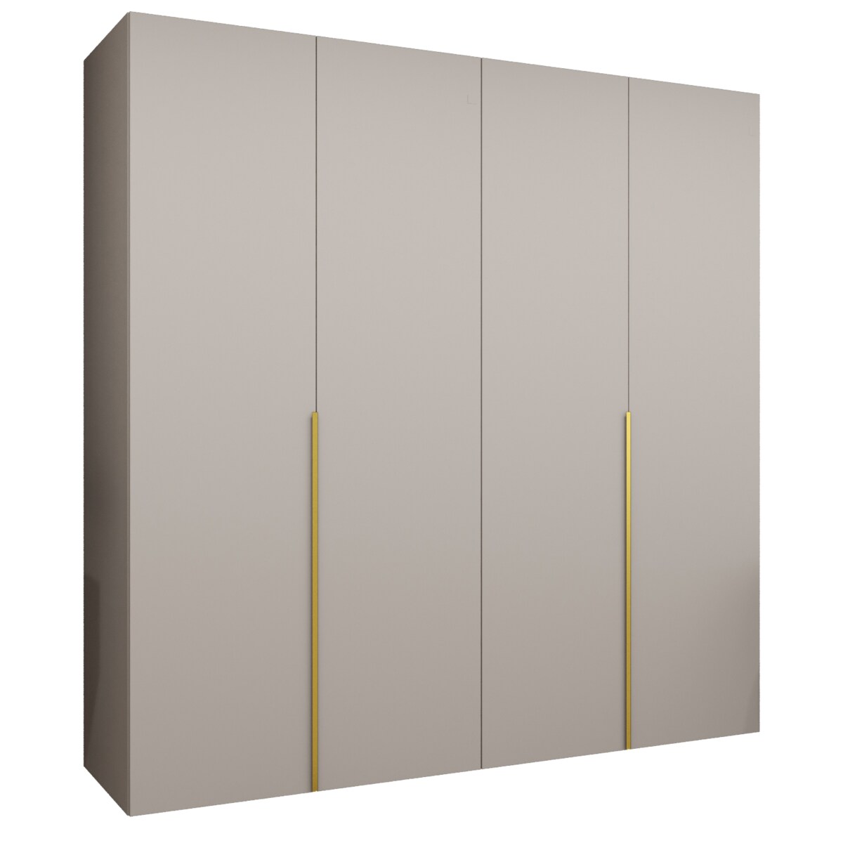 Szafa uchylna otwierana ALICANTE 1 200 wys. 202 cm Kaszmir + u. Złoty