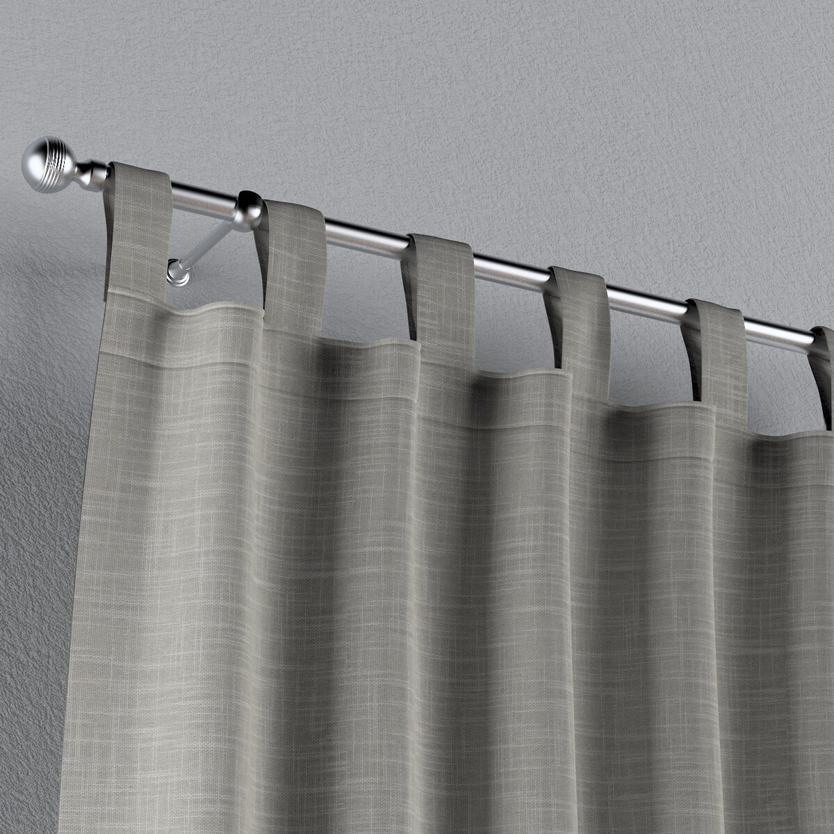 Zasłona na szelkach 1 szt. 130x245 beżowy