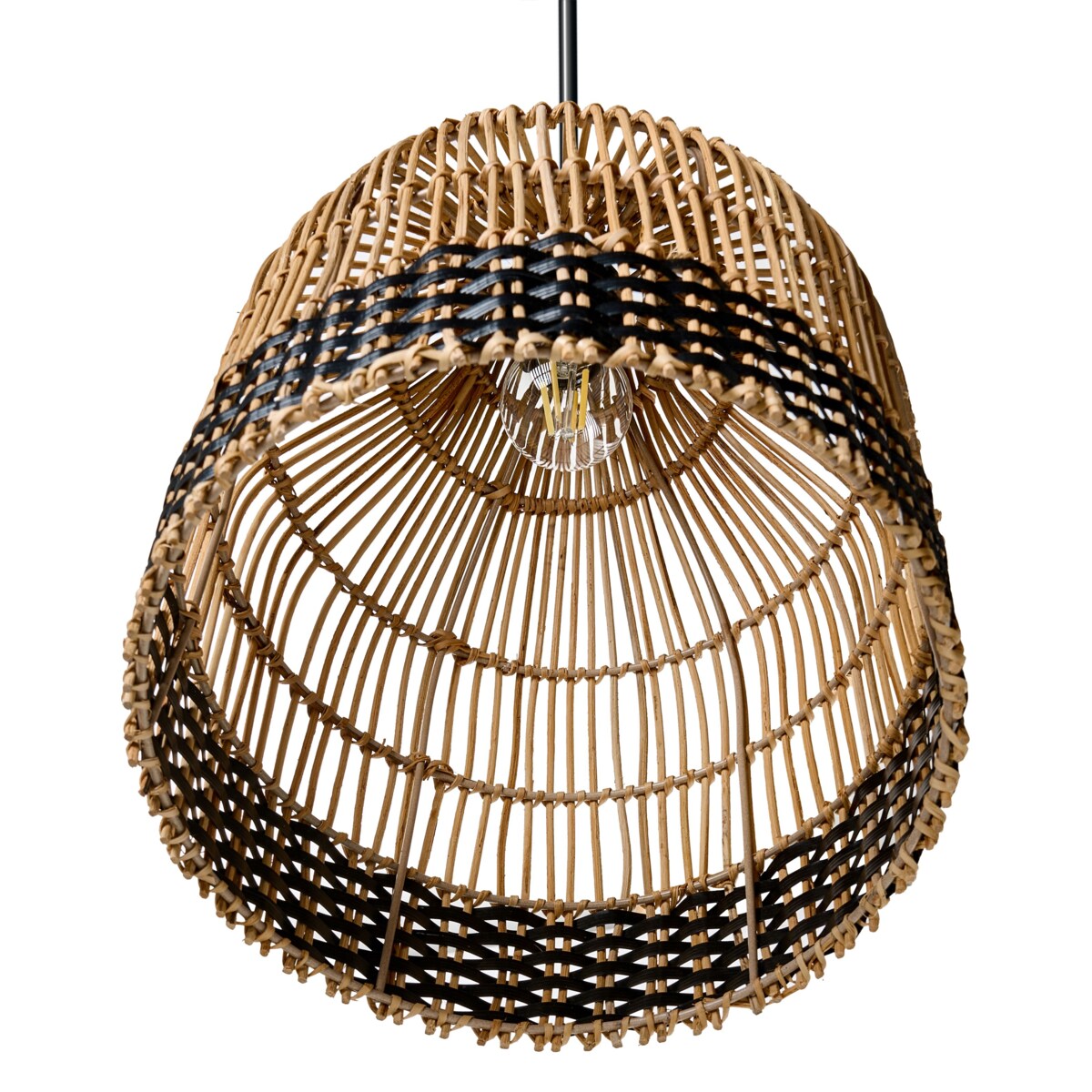 Lampa wisząca GILO Rattan Naturalny