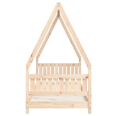 vidaXL Rama łóżka dla dzieci, 80x200 cm, drewno sosnowe