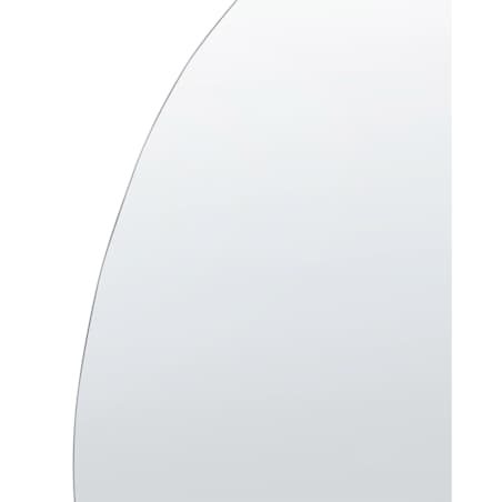 Lustro ścienne 50 x 70 cm srebrne MONTRESOR