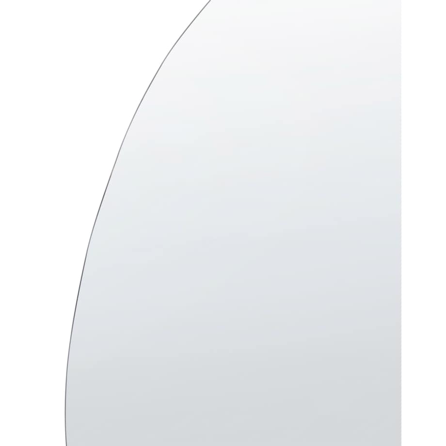 Lustro ścienne 50 x 70 cm srebrne MONTRESOR