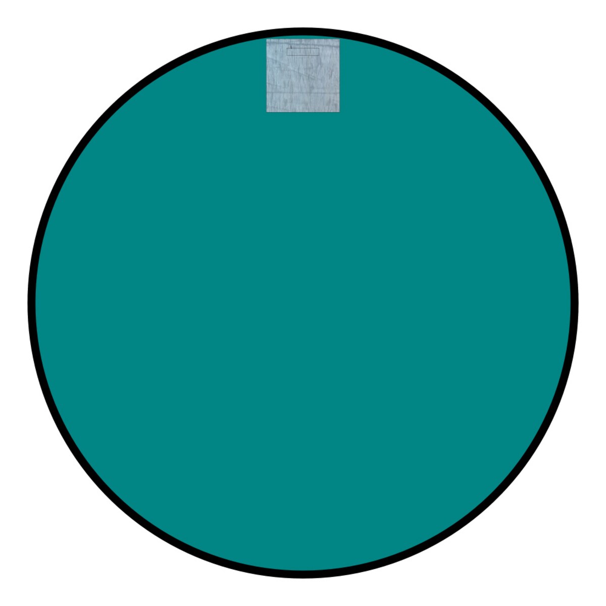 Lustro okrągłe - białe - 70 cm