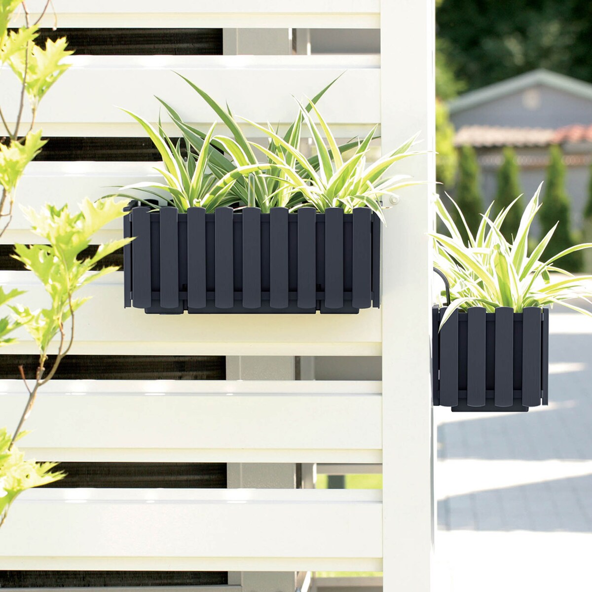 Skrzynka Balkonowa Donica Doniczka Balkon Wisząca Skrzynka Balkonowa