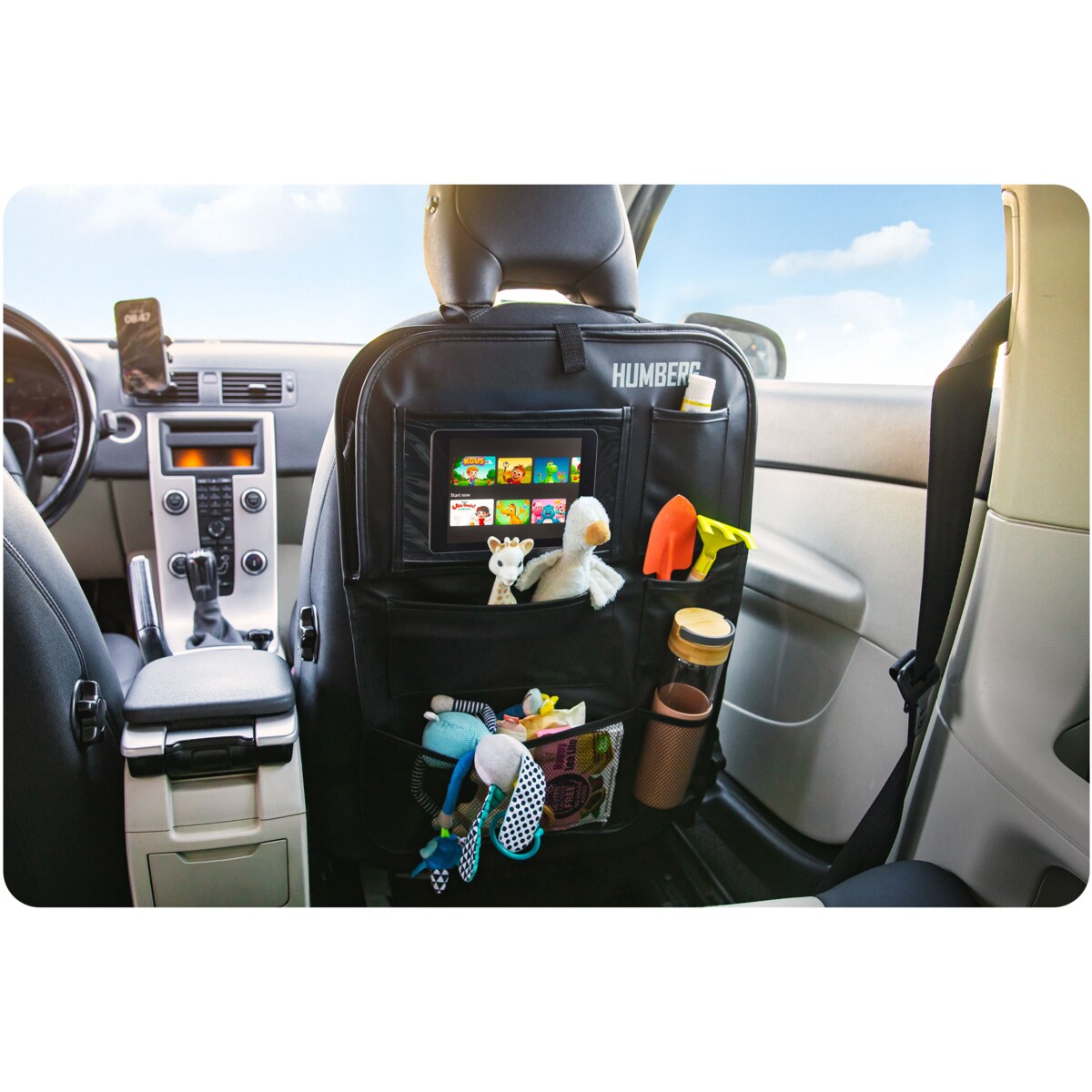 Organizer na fotel samochodowy torba do auta na siedzenie stolik Humberg