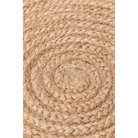 Dywan z juty naturalnej okragly Ondes Ø120 cm