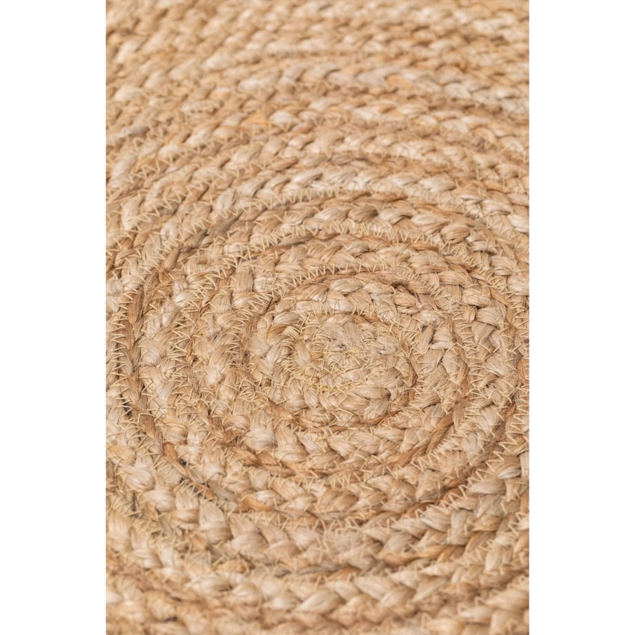 Dywan z juty naturalnej okragly Ondes Ø120 cm