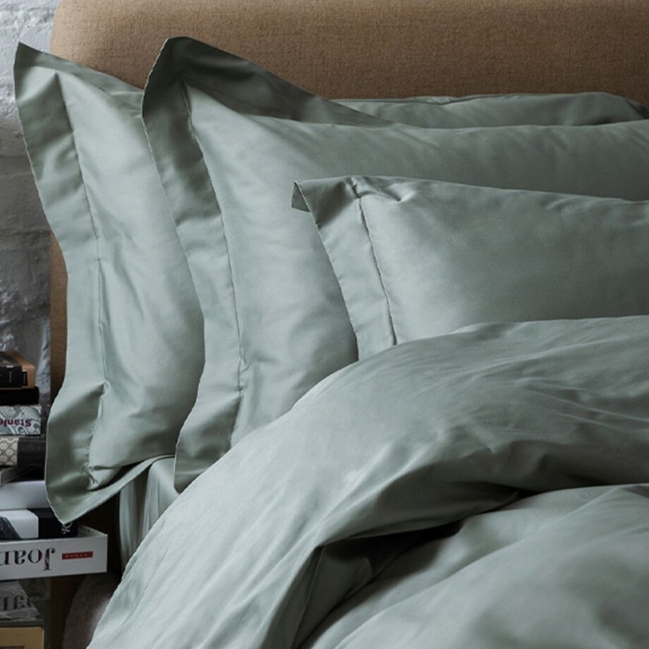 Pościel Solid Salvia DecoFlux 160x200 cm