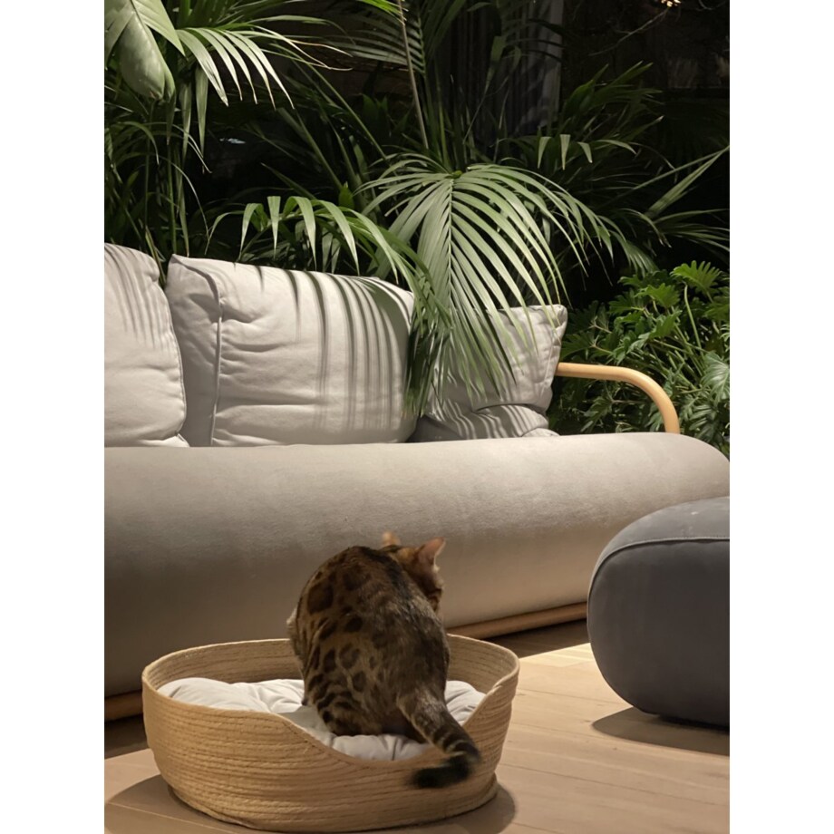 Legowisko Marbella antracyt