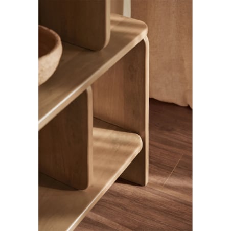 Regał z drewna mango Agathe naturalny 190x140 cm