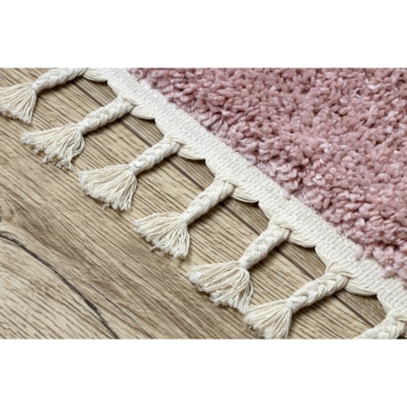 Dywan BERBER 9000 różowy Frędzle 140x190 cm