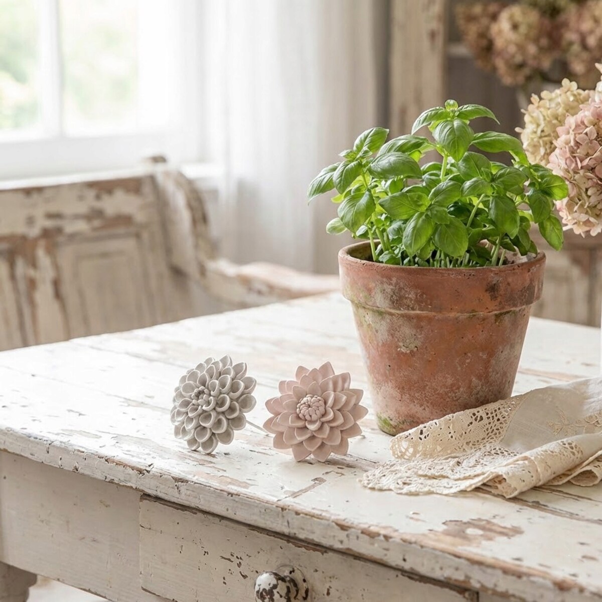 OZDOBA DEKORACJA DO DONICZKI KWIATÓW STROIKÓW KWIAT NA WIELKANOC 2 szt