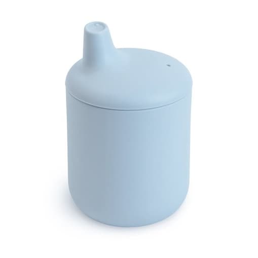 Mushie Silikonowy Kubek Treningowy dla Dzieci 175 ml Powder Blue