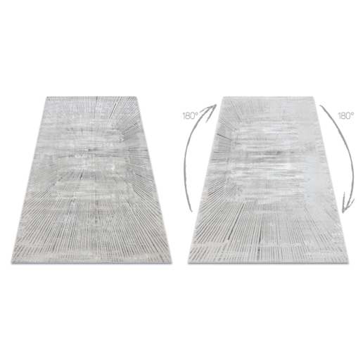 Dywan BLISS Z206AZ256 jasnoszary / szary - 160x220 cm