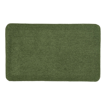 Kleine Wolke Relax Dywanik łazienkowy Zielony 60x100 cm