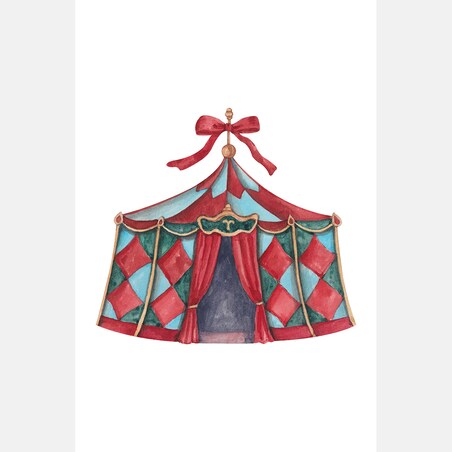 Plakat dla dzieci Cyrk 30x40