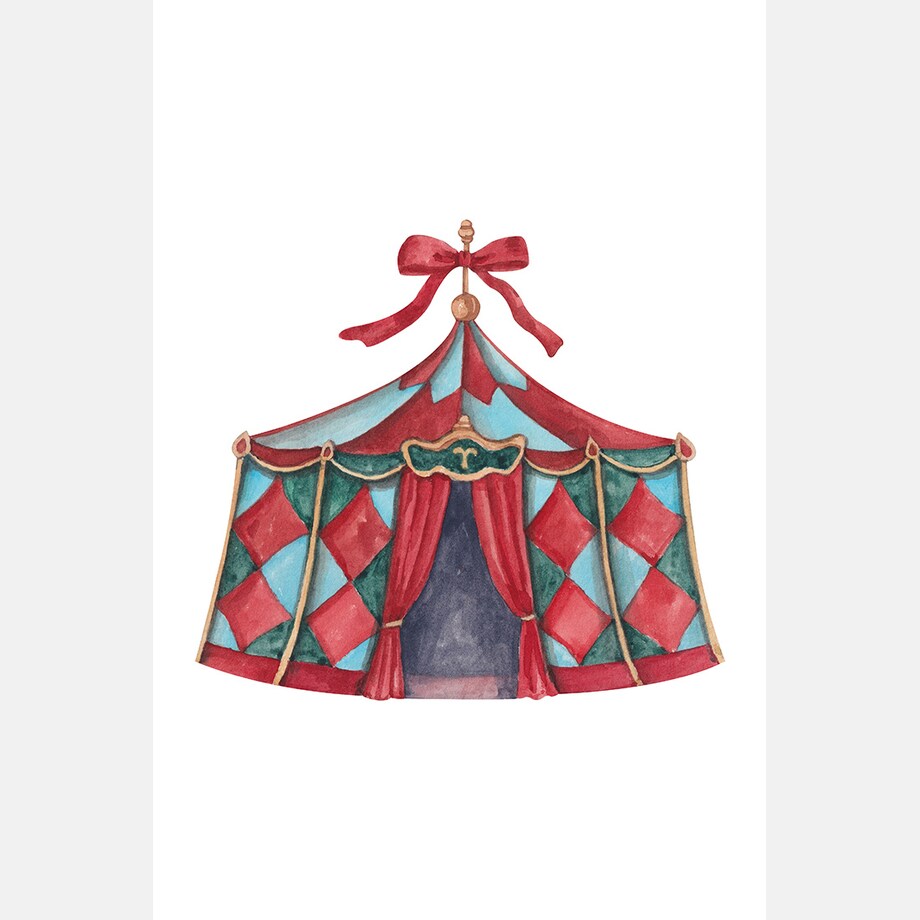 Plakat dla dzieci Cyrk 30x40