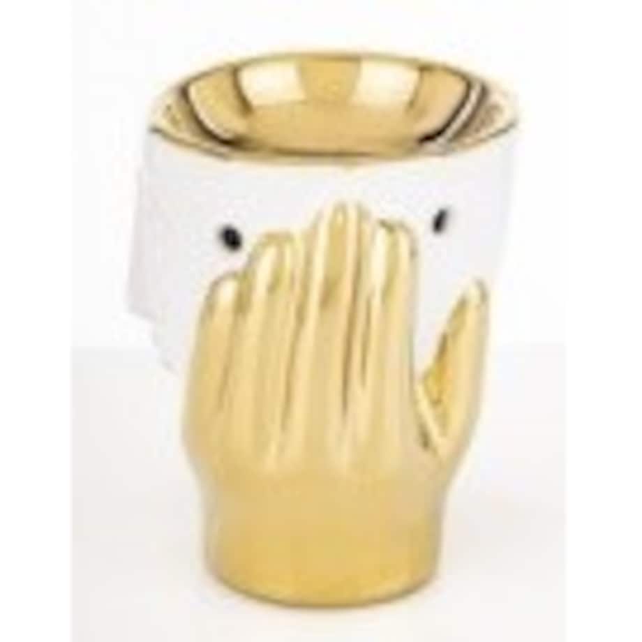 Kominek zapachowy ceramiczny 11x11x9,5 cm MOYO twarz