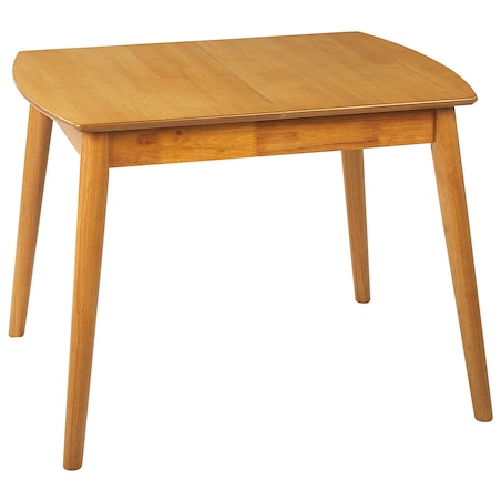 Stół do jadalni rozkładany TOMS Jasnobrązowy 100/130 cm 80 cm