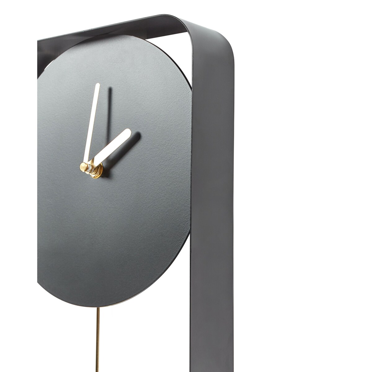 Zegar ścienny SERVOZ Stal Czarny