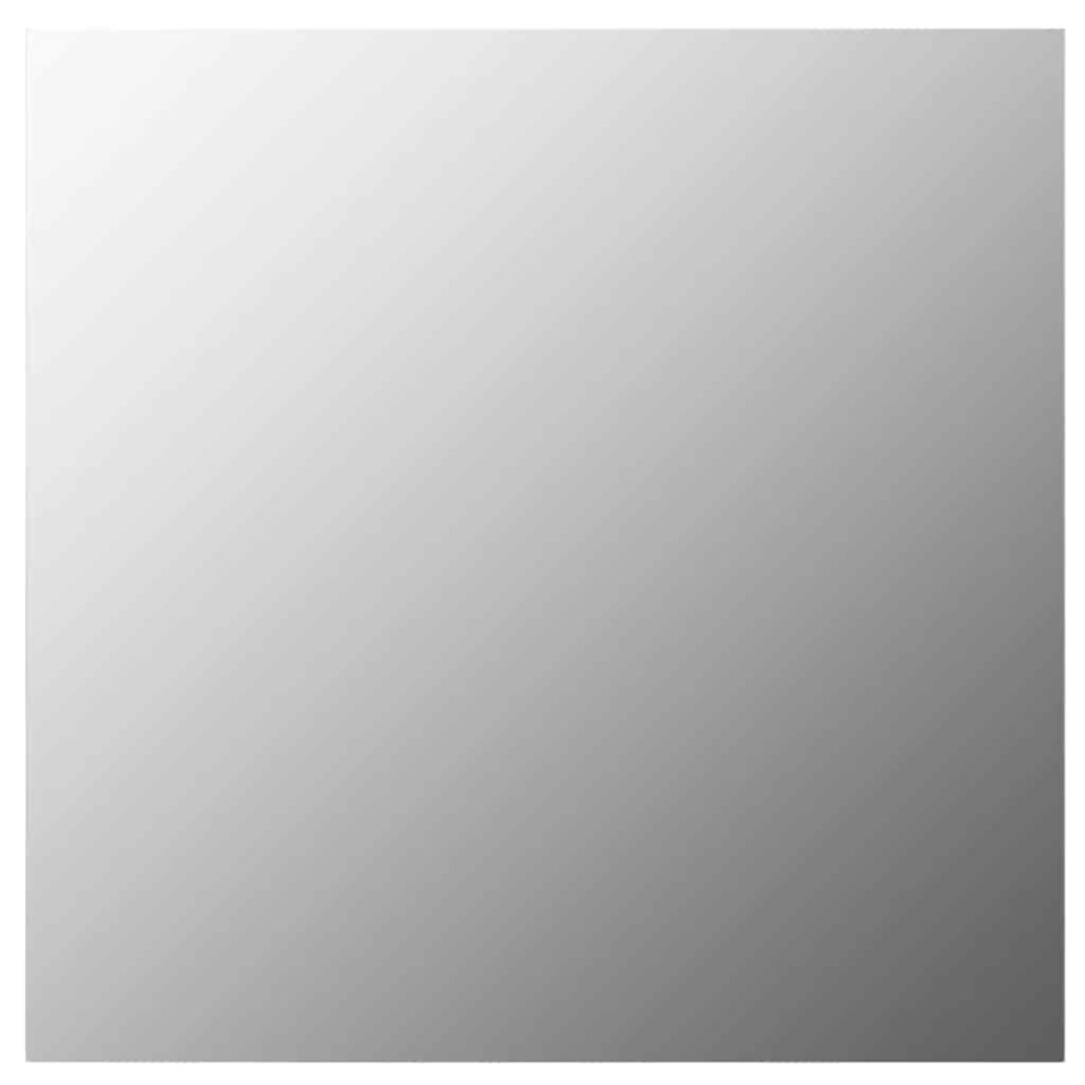 vidaXL Lustro ścienne, 50 x 50 cm, kwadratowe, szklane