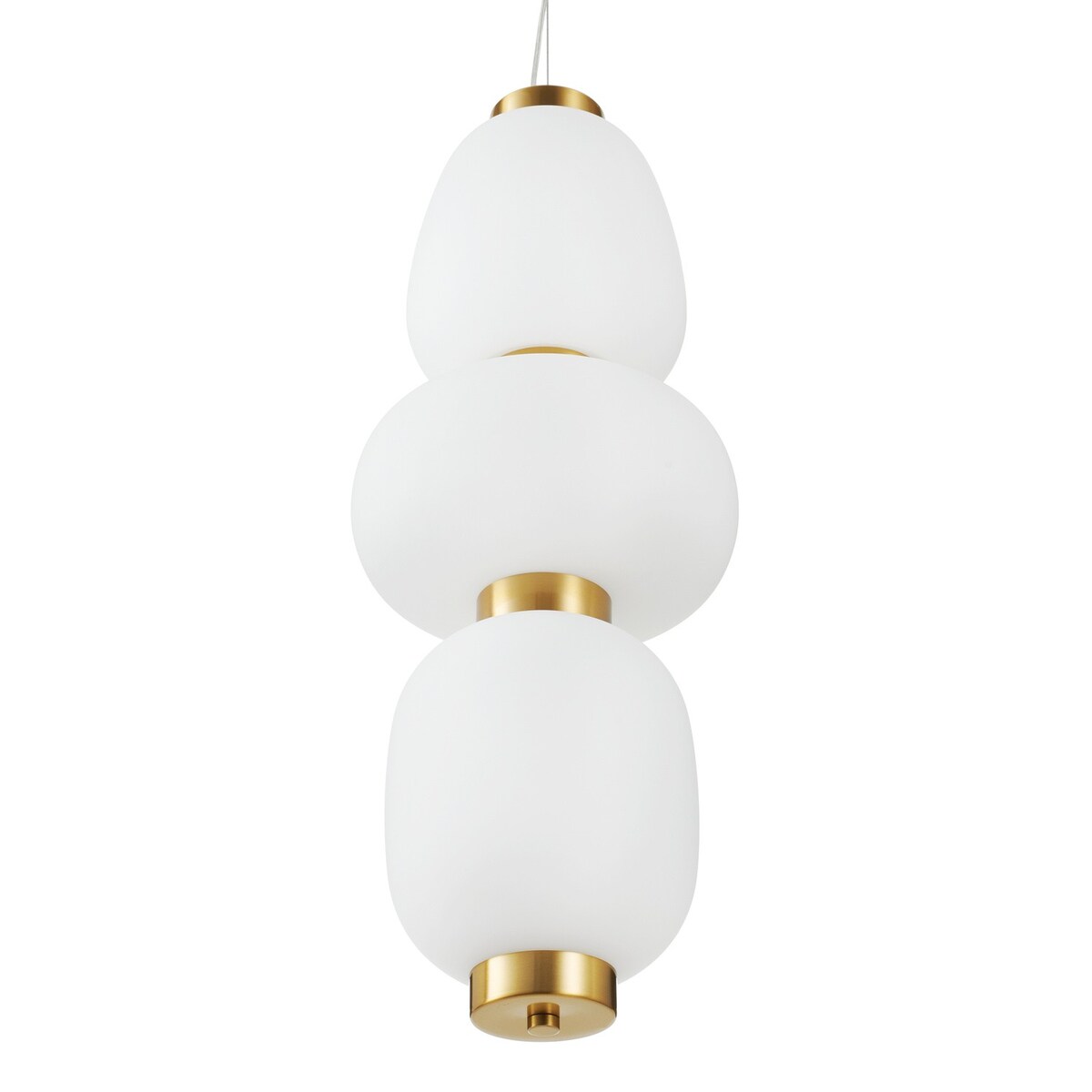 Lampa wisząca BRILLA-3 LED złota 23 cm