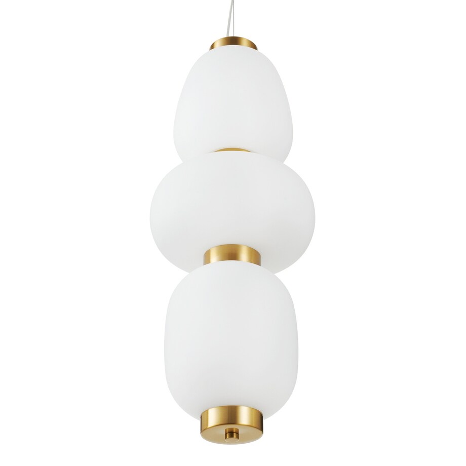 Lampa wisząca BRILLA-3 LED złota 23 cm