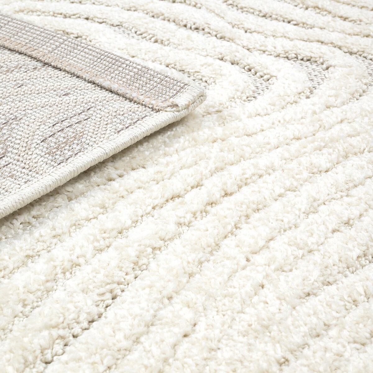 Dywan boho Cora 160x230 cm kremowy