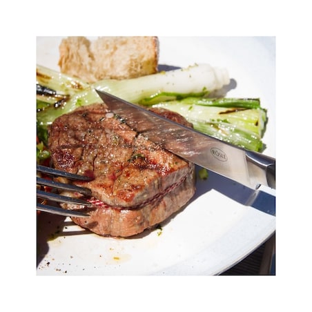 Rösle zestaw 4 części sztućców do steków bbq RO25146