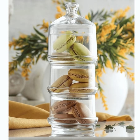 Szklany pojemnik z pokrywką Brighton, 285ml, LAV