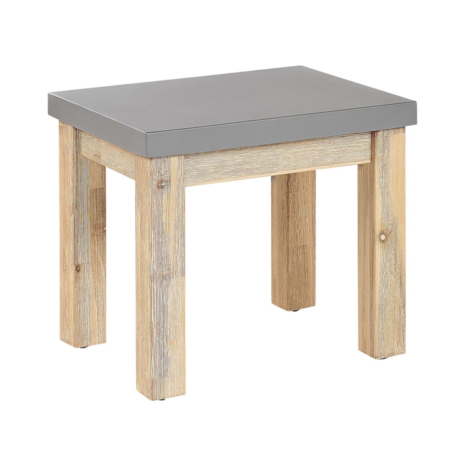 Stołek ogrodowy szary OSTUNI