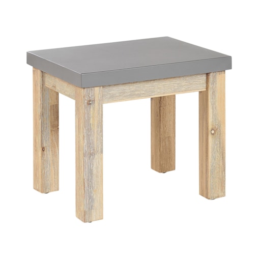 Stołek ogrodowy szary OSTUNI