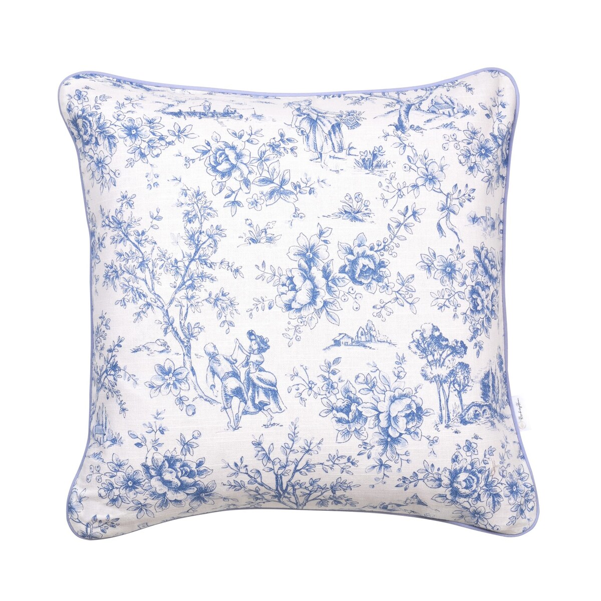 Poszewka dekoracyjna Toile de Jouy Blue