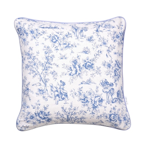 Poszewka dekoracyjna Toile de Jouy Blue
