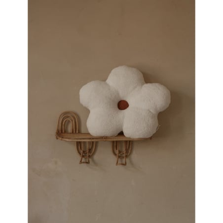 Duża poduszka stokrotka ecru