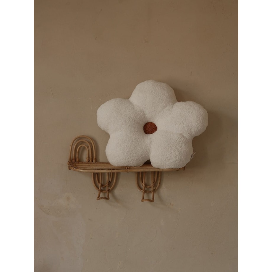 Duża poduszka stokrotka ecru